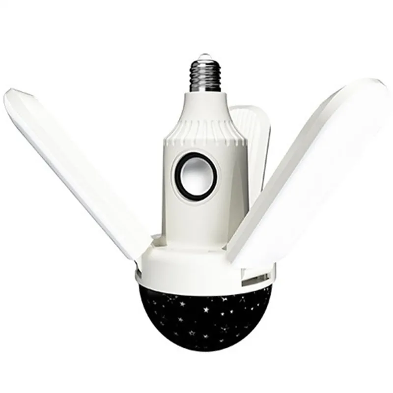 Audio Music Spotify - Altoparlante Wireless E27 con Luci LED