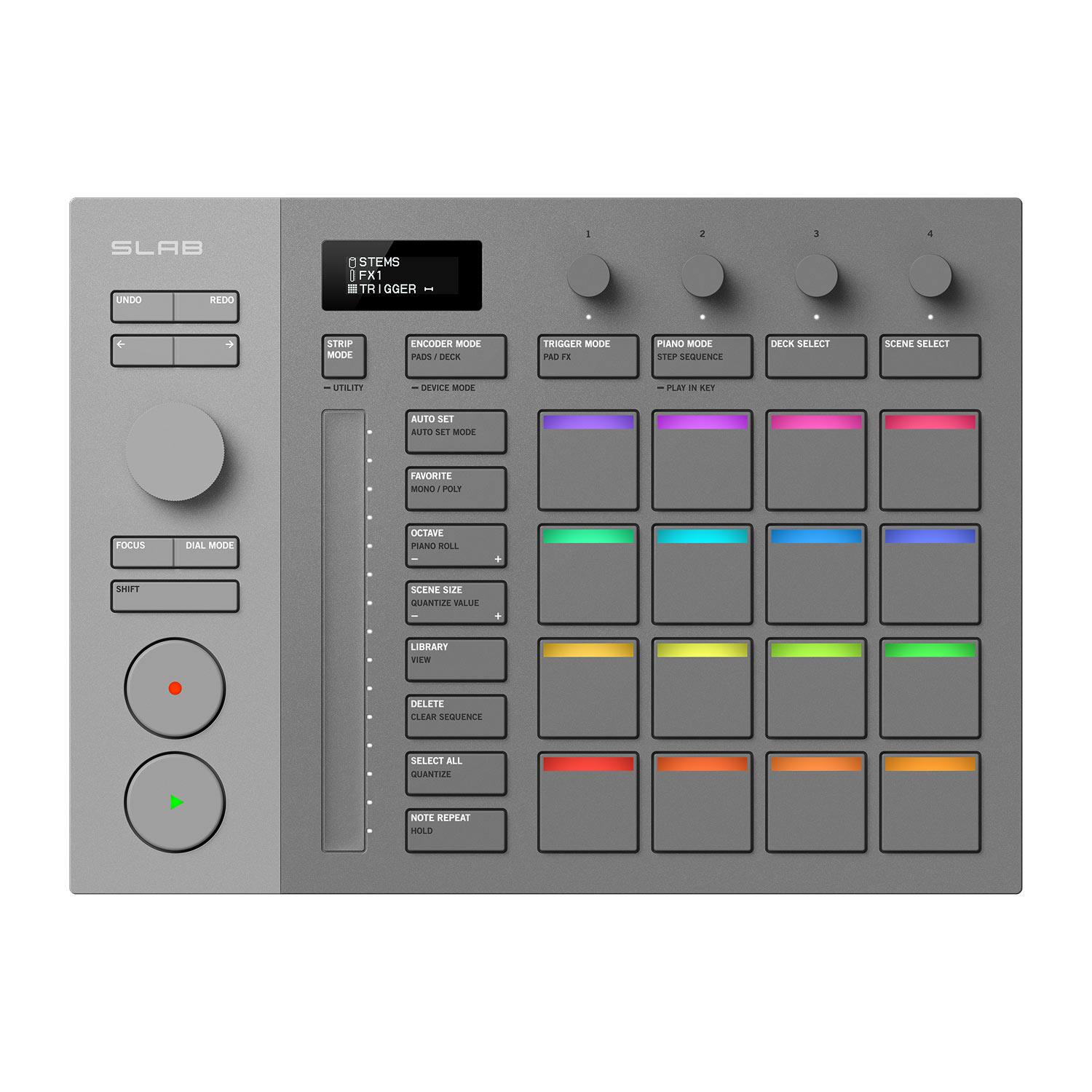 Midi Controller Pad - Pioneer AlphaTheta SLAB Controller MIDI Serato