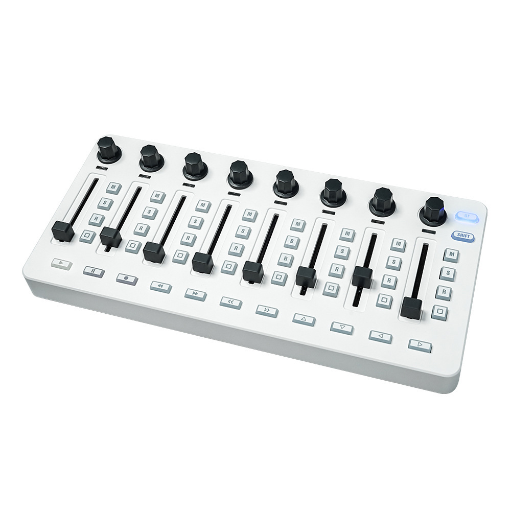 Audio Music Dj - Controller MIDI Mixer, 8 Encoder, Controllo