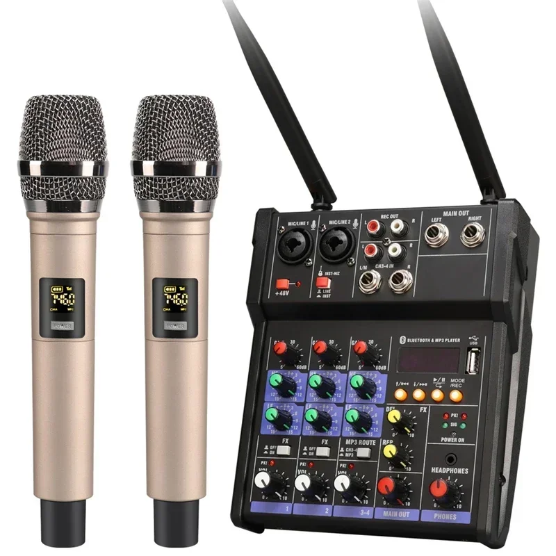 Audio Music Dj - Mixer audio USB a 4 canali