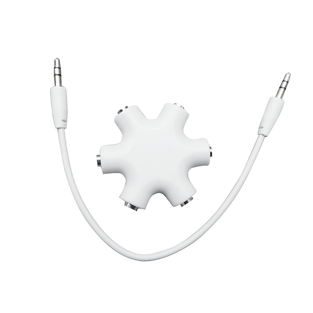 Audio Music Dj - Splitter per cuffie da 6 porte